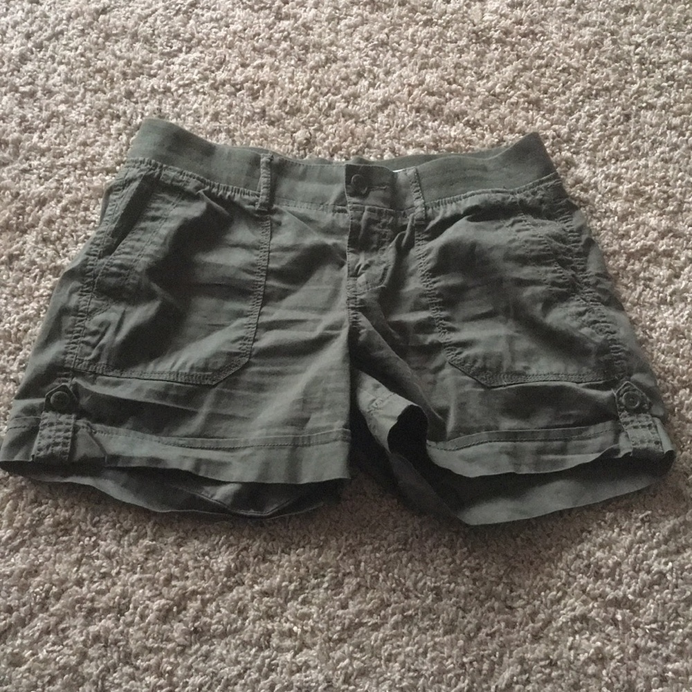 Olive Green Shorts